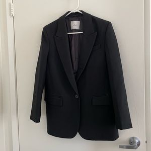 Aritzia Wilfred black blazer (small)